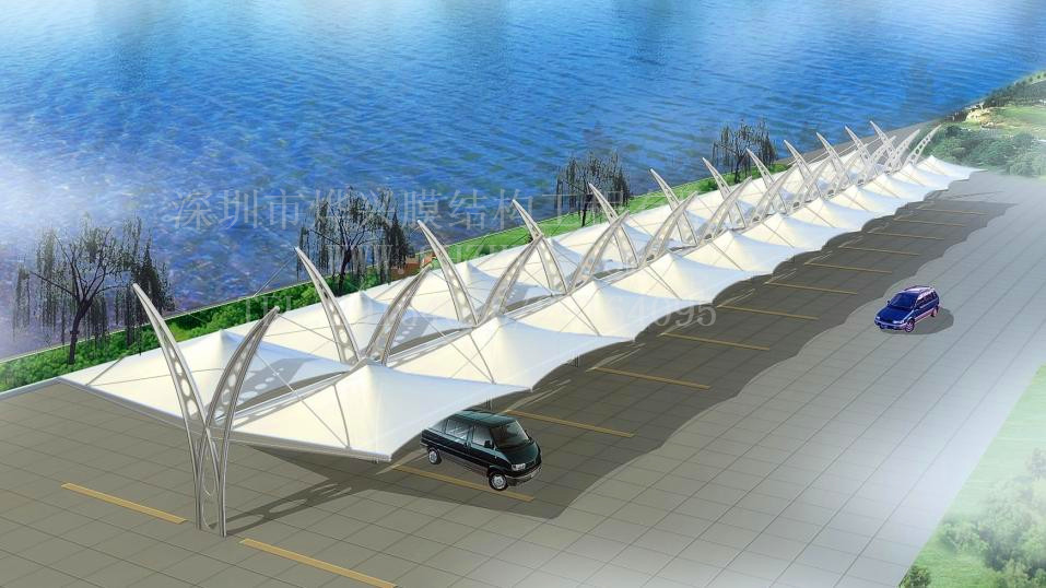 花那么多錢膜結(jié)構(gòu)車棚做啥，做篷布也很不錯(cuò)？